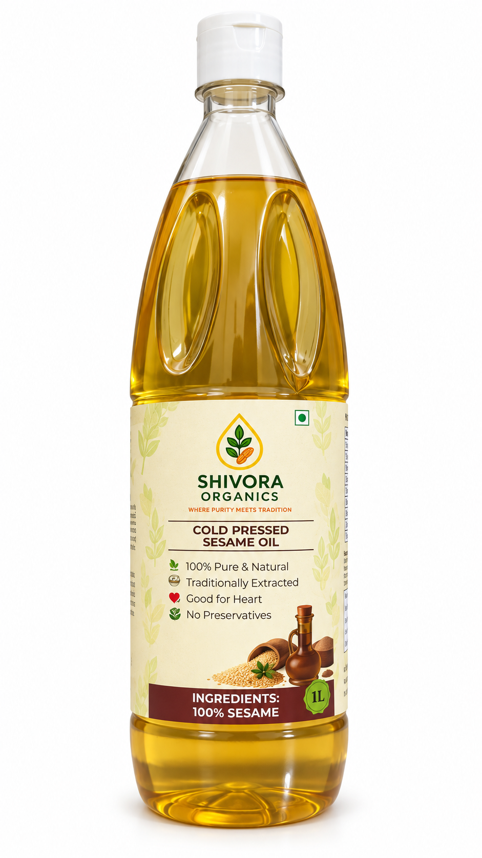 Sesame Wooden Cold Pressed Oil